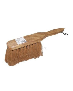 Balayette coco bois laqué 30cm - 1pc