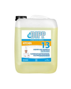 DIPP 13 liquide lave-vaisselle toutes eaux - 10L