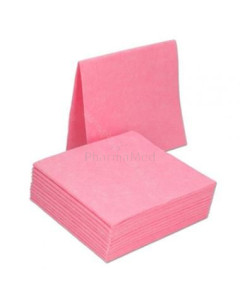 Lavette viscose 38x40cm 145gr rose - 1pc -