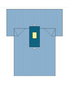 Champs de laparotomie 200/270x320cm (2x10pc)