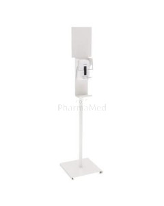 Distr. désinfectant mains - Commande au coude