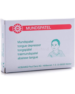 NOBA - Abaisse langue bois/pédiatrique - 100pc