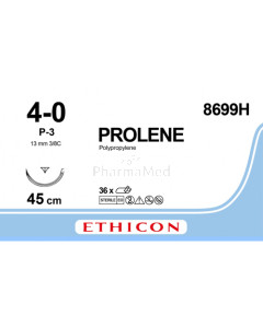 PROLENE 4/0 8699H P-3 45cm - 36 fis