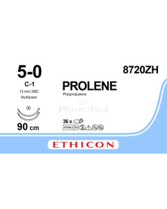 PROLENE 5/0 8720ZH C-1 90cm - 36draden
