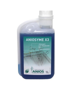 ANIOSYME X3 détergent pré-désinfecant - haute performance - 1L