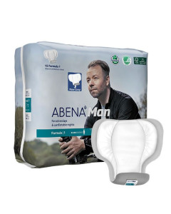 ABENA MAN Protection anatomique Homme - F1 - 15pc