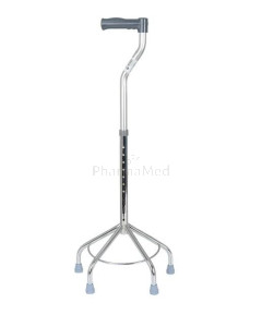 Canne quadripode base large 74-100cm - 1pc