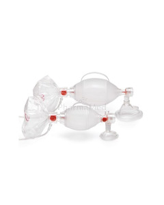 AMBU SPUR II Ballon réanimation adulte av masque jetable - 1pc