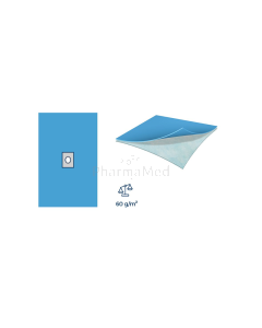 Champs ST ZARYS 2 plis 120x150cm fenêtre 7cm - 25pc