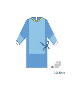 Casaque chirurgicale ZARYS Standard Plus XL - 40pc