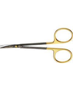 Preparatieschaar ZWART GEB.115MM - 1st