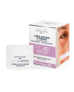 BYPHASSE Crème anti-âge - PRO40 Perle et caviar 60ml