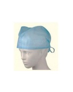 Calot de chirurgien +lanières à nouer UU - 1pc