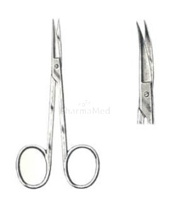 Ciseaux IRIS courbe (iridectomie) 11cm - 1 paire