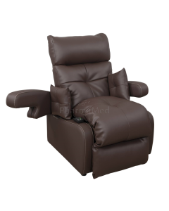 Fauteuil releveur 2 moteurs COCOON G2 - Chocolat