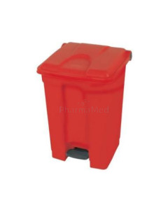 Collecteur à pédale 70lt - rouge Probbax