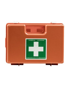 Boîte de secours DOMINO 28x20x11.5cm orange - 1pc