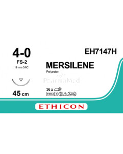 MERSILENE 4/0 EH7147H FS-2 45cm Gris - 36draden