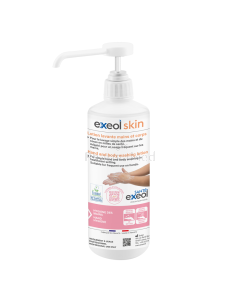 EXEOL SKIN lotion lavante mains & corps + pompe - 500ml