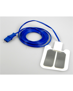 Électrode retour patient <5kg 88x74mm 'fiche Valleylab' - 25pc