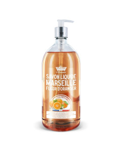 Gel douche fleur d'oranger Les petits bains de Provence - 1L