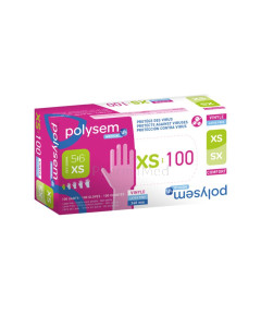 Gants vinyl POLYSEM non poudrés X-SMALL -100pc