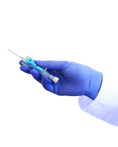 Hydraterende nitrilhandschoenen Hydra+ paars X-Small - 100 stuks