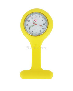 Montre infirmière Anti-choc jaune