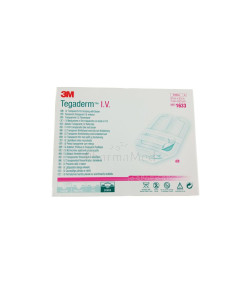 TEGADERM IV 1633 7cmx8,5cm pnas film pour cath - 100pc