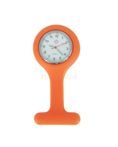 Montre infirmière Anti-choc - Orange