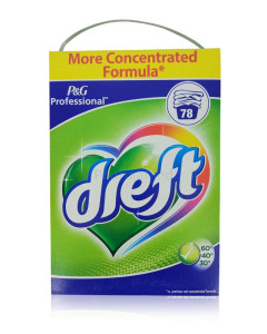 DREFT Pro Fine Lessive poudre - 78 lavage - 5.4kg