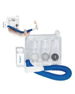 TRI-BALL apparaat ademhalingsoefening - 1st