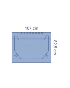 Champs eclipse en turban ST 82.5x107cm - 20pc