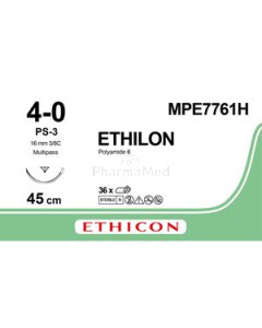 ETHILON 4/0 USP MPE7761H PS-3 45cm - 36draden