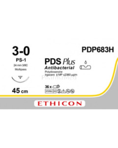 PDS 3/0 Plus PDP683H PS-1 45cm - 36fils