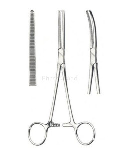 Pince KOCHER courbe 14cm - 1 pince