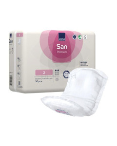 ABENA SAN 2 Premium Anatomische inlegger - 350ml/3D - 30st