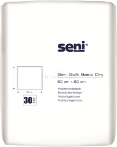 Onderlegger SENI Soft Basic Dry 60x60cm - 30st