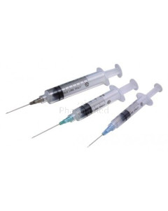 Seringues montées TERUMO - 3ml + 21G½ - 100pc