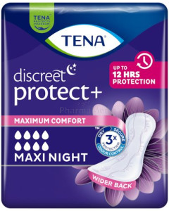 TENA Discreet Maxi Night - 12st