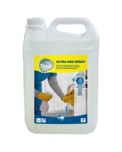 PolTech Ultra DES Nettoyant désinfectant toutes surfaces - 5L
