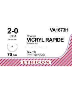 VICRYL RAPID 2/0 VA1673H UR-5 70cm - 36fils