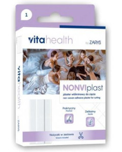 VITAHEALTH Nonviplast pans. d'urgence 6cmx1m + ciseaux - 1pc