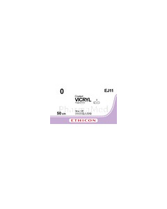 VICRYL USP0 EJ11 Braided 50cm Violet - 36draden