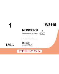MONOCRYL 1 W3115 150cm - 36fils