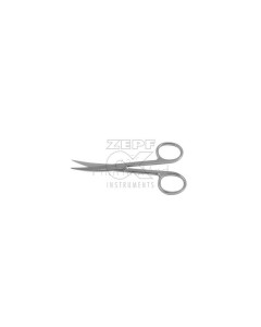ZEPF Ciseaux de chirurgie courbe 13cm P/P - 1pc