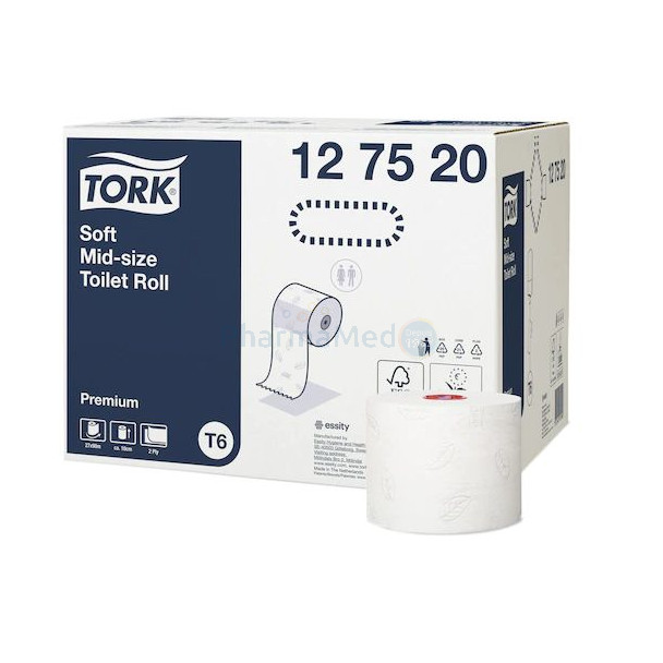 Pap. hyg. TORK COMPACT SOFT 2plis 90m - 27rlx