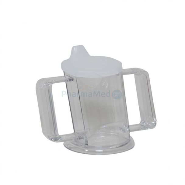 Gobelet HANDYCUP Oblique 237 ml 2 becs Transparent