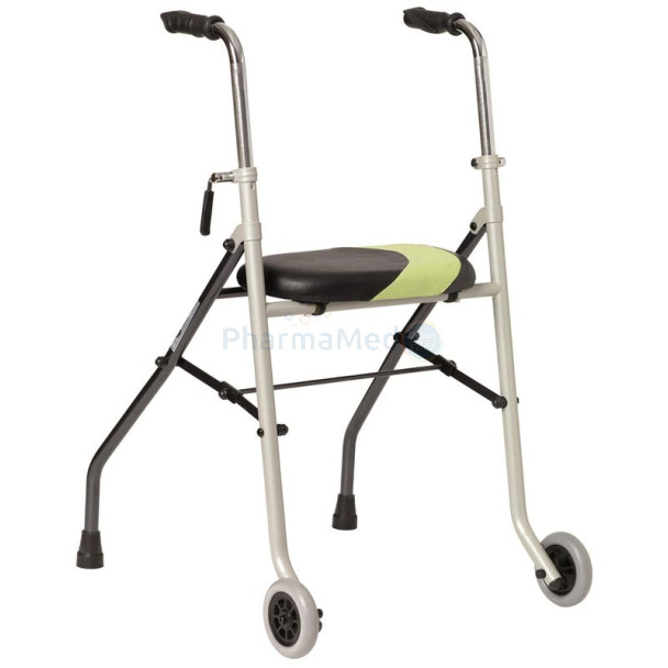 Rollator ACTIO2 2 roues avec siège - 1pc