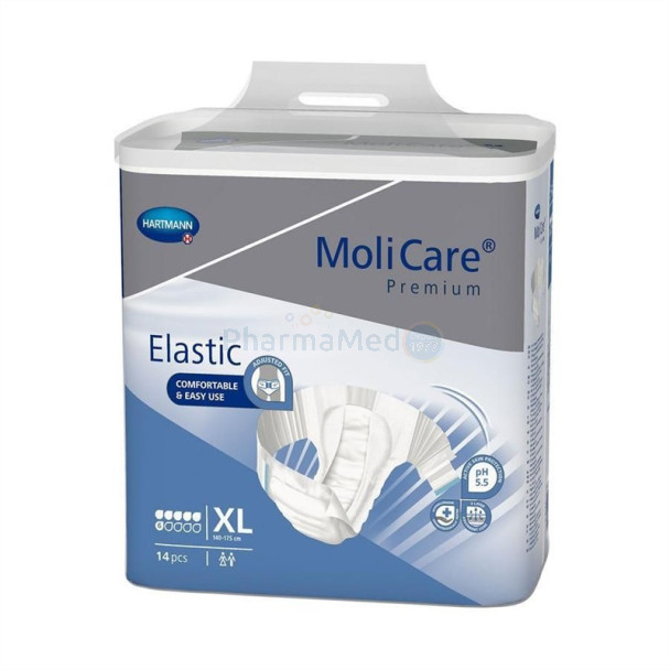 MOLICARE PREMIUM Elastic Kleefluier XL 8D - 14st